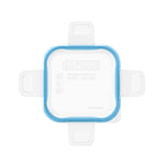 Snapware® Total Solution® Small Square Plastic Lid with Light Blue Seal
