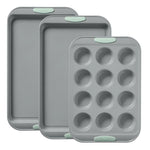 Pyrex® Metal Bakeware 3-Piece Set in Sage