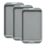 Pyrex® Metal Bakeware 3-Piece Large Cookie Sheet Set in Sage