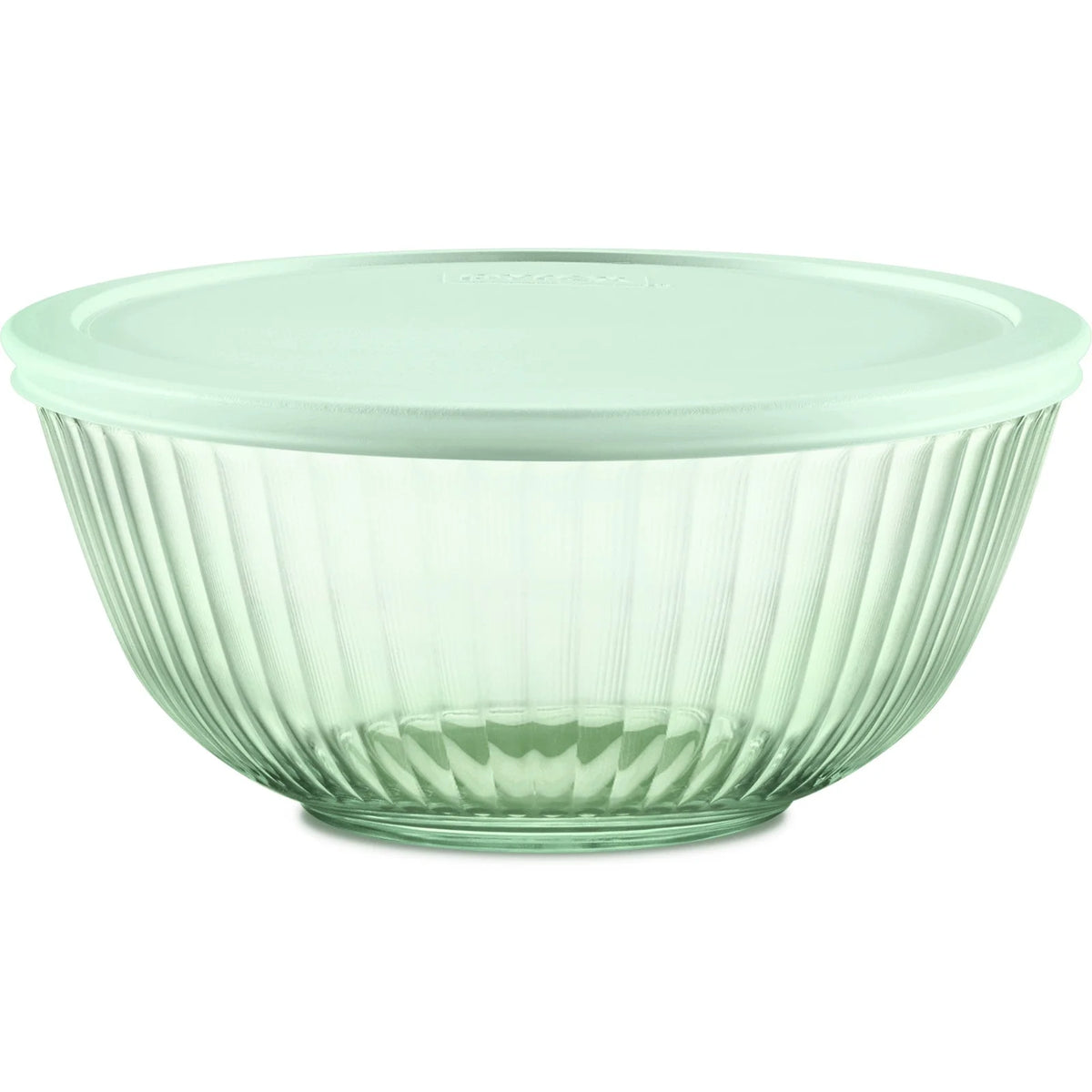 Pyrex® Colors Sculpted Tinted 2.3-quart Mixing Bowl with Lid, Green