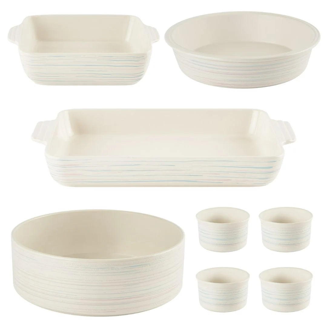 Pyrex® 8-Piece Ceramic Bakeware Set